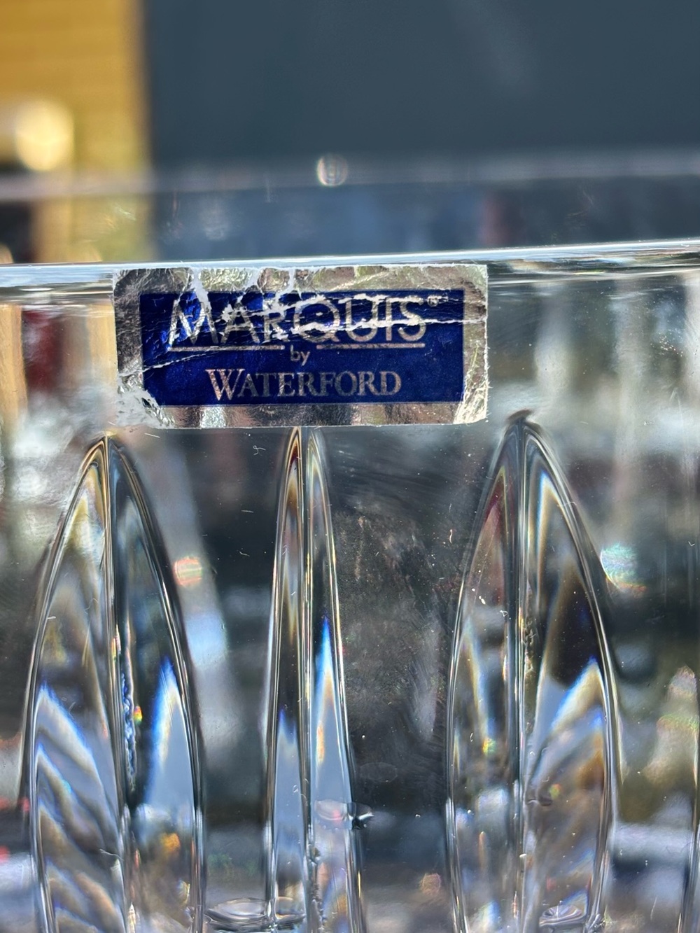 Marquis by Waterford Clear Fluted Crystal Footed 10" Bowl - Picture 7 of 9
